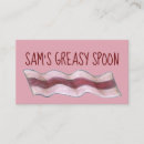 Search for breakfast restaurant business cards Bacon