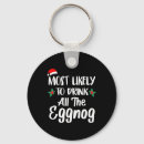 Search for eggnog key rings Cat lover