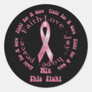 Search for for a cause stickers Cancer awareness