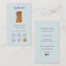 Search for cookie business cards Chocolate chip cookie