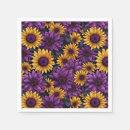 Search for sunflower napkins Cheerful