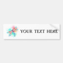 Search for dragonfly bumper stickers Red