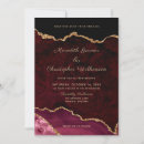 Search for gemstone wedding invitations Marble