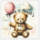 Search for pink teddy bear stickers Watercolor