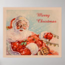 Search for old fashioned santa posters Snow