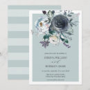 Search for something blue wedding invitations Botanical