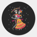 Search for skull makeup stickers Orange flower