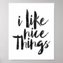 Search for things i posters Black and white