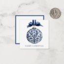 Search for chinoiserie christmas cards Blue and white