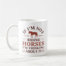Search for equestrian horseback riding mugs Funny