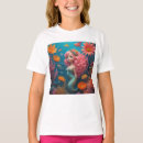 Search for mermaid kids tshirts Pink