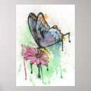 Search for colourful insect posters Watercolor