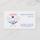 Search for racket business cards Sport