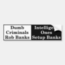 Search for banking bumper stickers Money