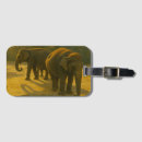Search for elephant luggage tags Watercolor