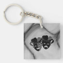 Search for comedy tragedy key rings Theater
