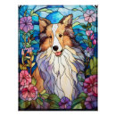 Search for art nouveau stained glass flower posters Flowers