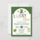 Search for st patricks day birthday invitations Clover
