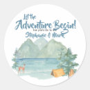 Search for travel baby shower stickers Rustic