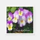 Search for pansy napkins Flowers
