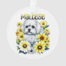 Search for maltese dog christmas tree decorations Puppy