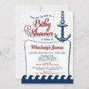 Search for navy baby shower invitations Vintage
