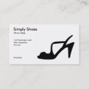 Search for shoe shop business cards Fashion