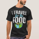 Search for i travel for food tshirts Funny