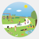 Search for diverse kids stickers Friends