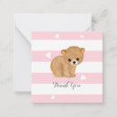 Search for bear note cards Pink