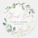 Search for rustic gold wedding stickers Greenery