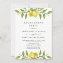 Search for lemon engagement party invitations Country