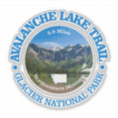 Search for avalanches Glacier national park