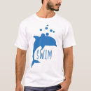 Search for diving dolphin tshirts Swimming