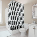 Search for black with grey and white shower curtains Modern