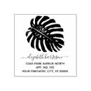 Search for tropical leaf rubber stamps Elegant