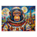Search for chimpanzee posters Astronaut