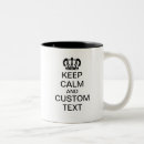 Search for calm mugs Text