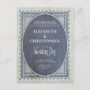 Search for postage stamp wedding invitations Couple