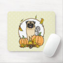 Search for pumpkin mousepads Leaves