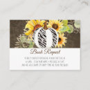 Search for zebra patterns cards invites Mother to be
