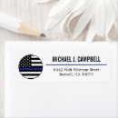 Search for cops return address labels Police officer