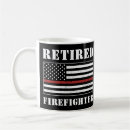 Search for firefighter retired mugs Thin red line