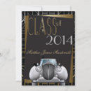 Search for gatsby graduation invitations Vintage