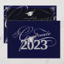 Search for 2023 graduation invitations Silver