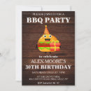 Search for bbq 30th birthday invitations Backyard