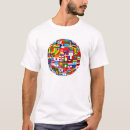 Search for global flags tshirts World