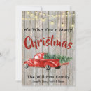 Search for barn wood christmas cards String lights