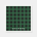 Search for black and white christmas napkins Birthday