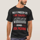 Search for lock tshirts Picking